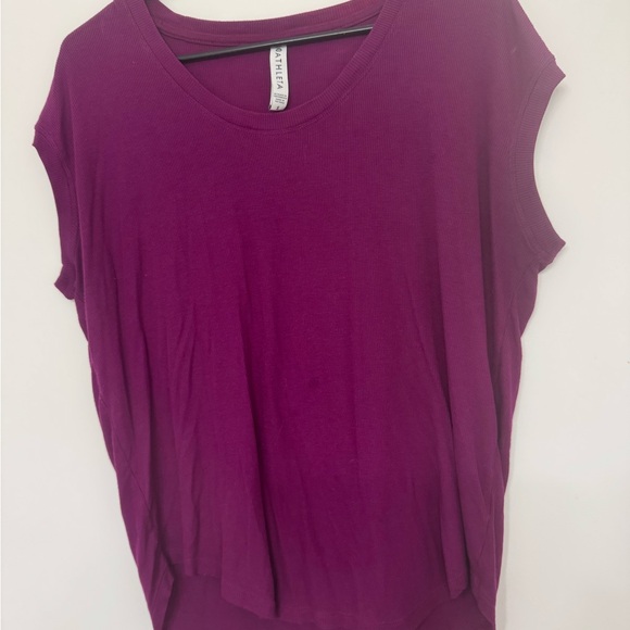 Athleta Vibrant Purple Muscle Tee - Picture 1 of 2